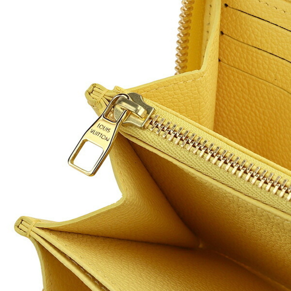 Louis Vuitton Monogram Empreinte Zippy Wallet Yellow - Picture 6 of 9